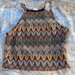 Embroidered Cami Crop Top